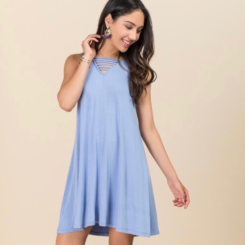 Francesca’s NWT Hensley Bar Shift Dress, Small